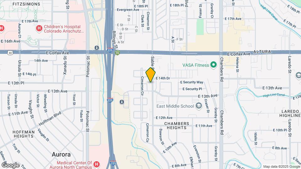 1321 Sable Blvd Map and Location Details