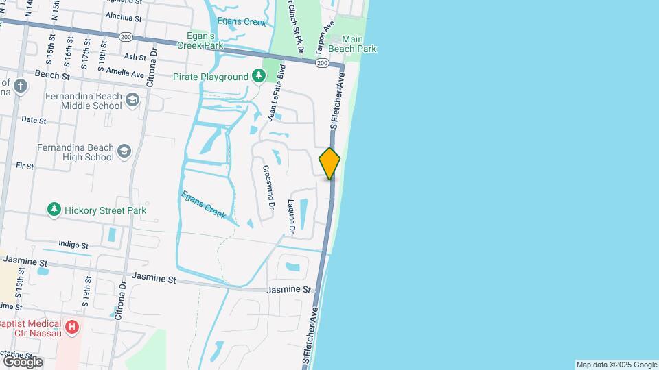 Surfside Apartments Map and Location Details