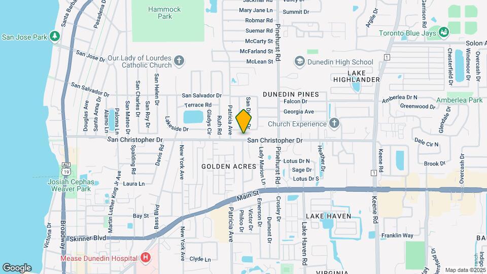 942 San Christopher Drive, Unit B Map and Location Details