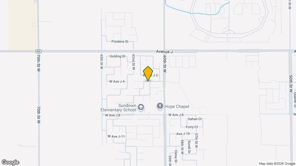 44207 61st St W Map and Location Details