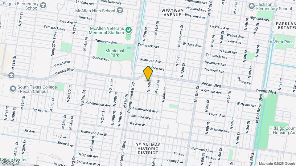 1525 N 16th St Map and Location Details