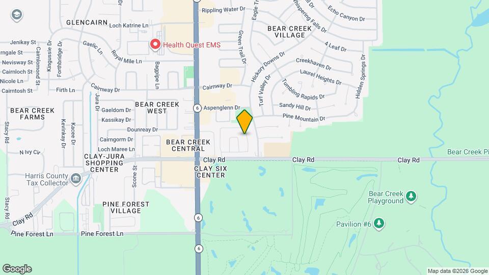 4407 Hickory Grove Dr Map and Location Details