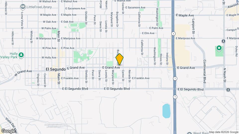 1009 E Grand Ave, Unit 1 Mapa y Detalles de la Ubicación