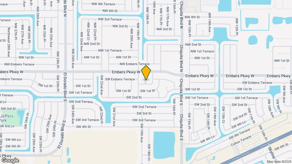 2901 SW 18th Pl Map and Location Details