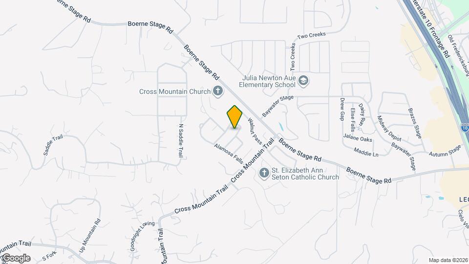 8415 Spicewood Bend Map and Location Details