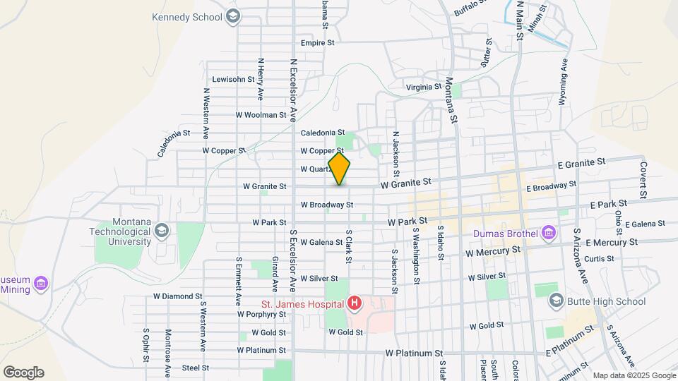 720-722 W Granite St Map and Location Details