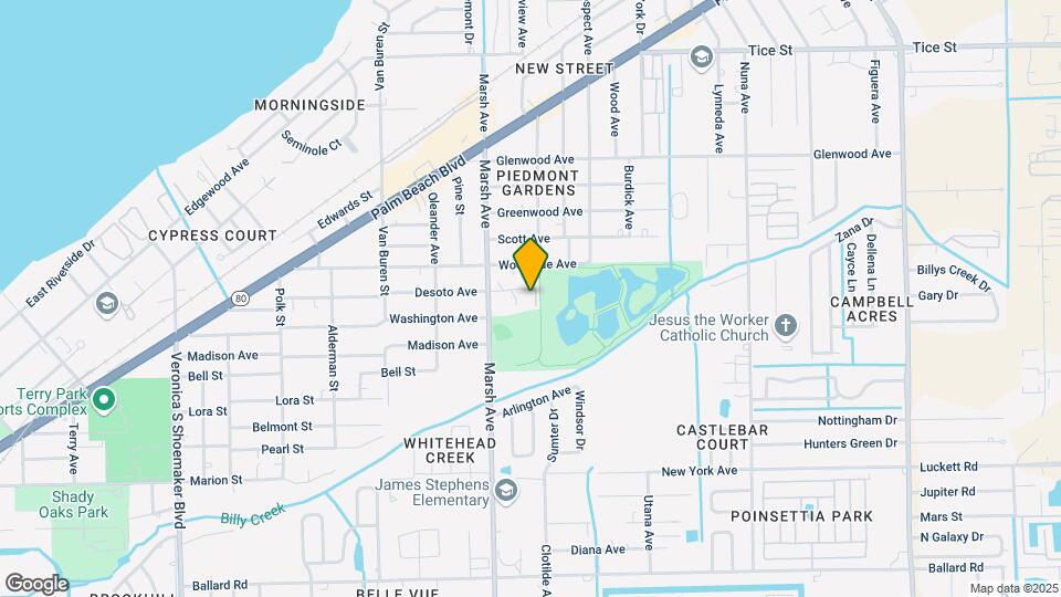 4280 Desoto Ave Mapa y Detalles de la Ubicación
