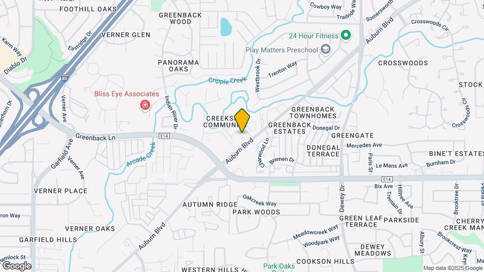 6235 Auburn Blvd Map and Location Details
