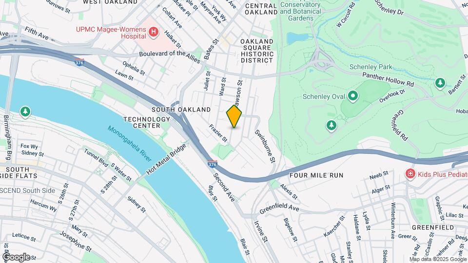 3212 Dawson St Map and Location Details