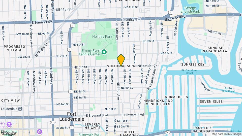 1408 NE 6th St Map and Location Details