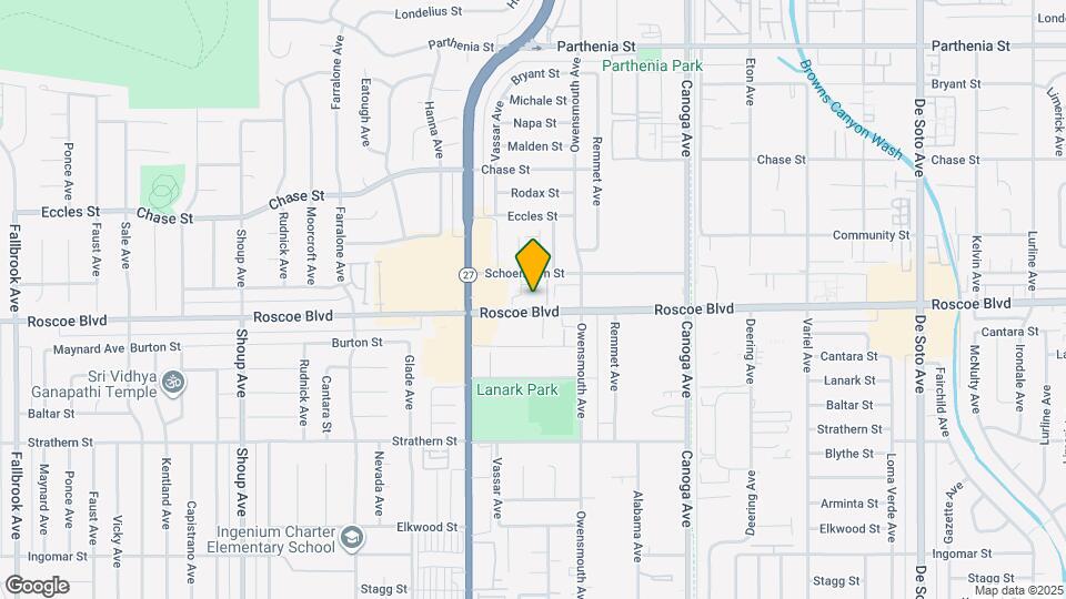 21801 Roscoe Blvd, Unit 236 Mapa y Detalles de la Ubicación