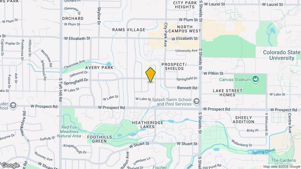 1308 Fairview Dr Map and Location Details