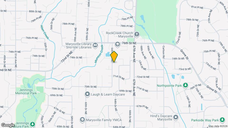 7305 64th Ave NE Map and Location Details