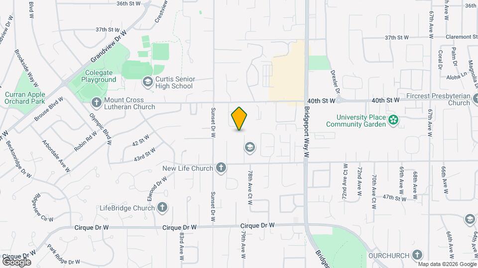 4202 79th Ave W Mapa y Detalles de la Ubicación