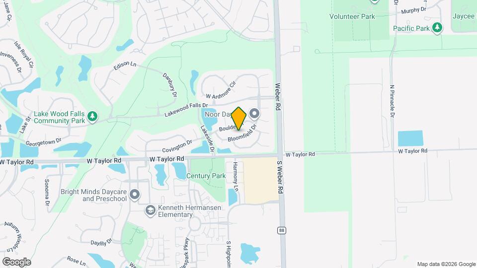 20934 W Bloomfield Dr Map and Location Details