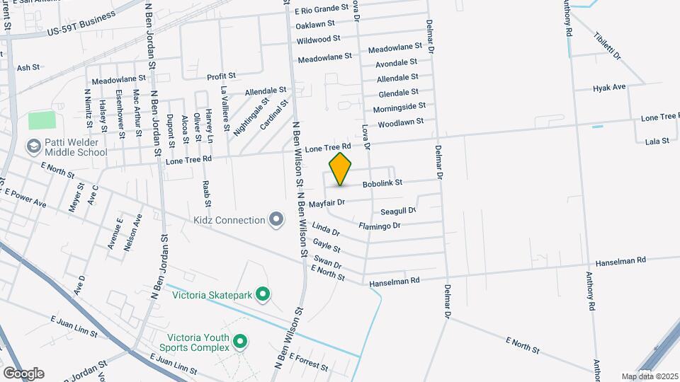 3007 Bobolink St Map and Location Details