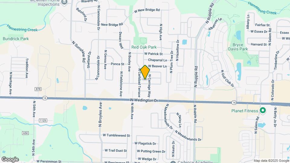 4420 W Franciscan Trail Map and Location Details