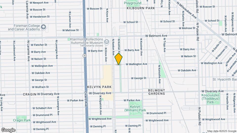 2950 N Kolmar Ave Map and Location Details