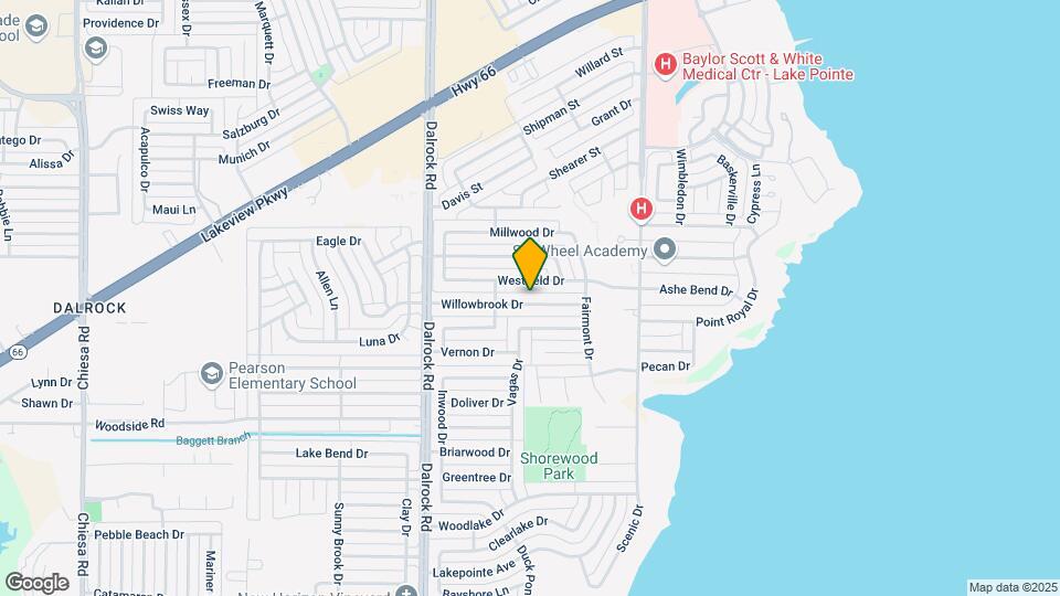 9017 Willowbrook Dr Map and Location Details