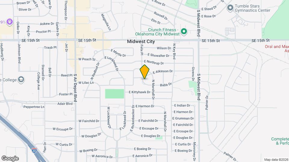 305 Babb Dr Map and Location Details