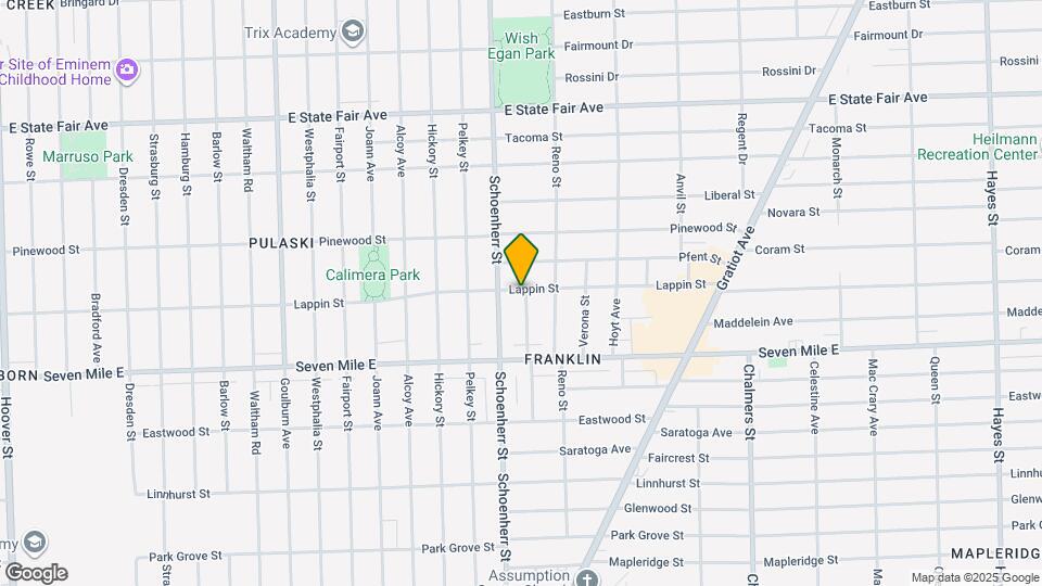 19231 Mapleview St Map and Location Details