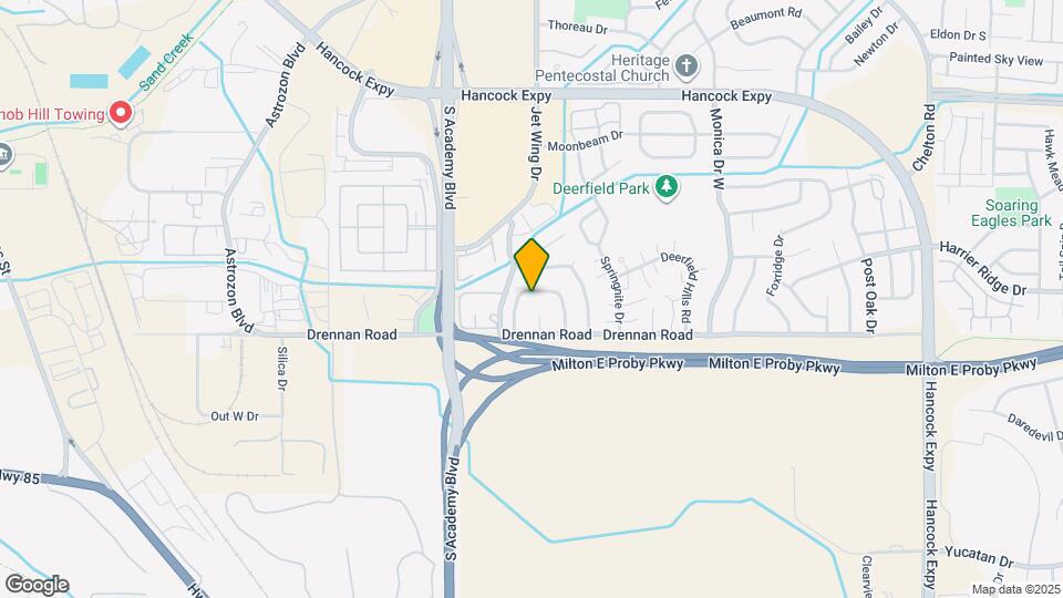 3443 Colony Hills Rd Map and Location Details