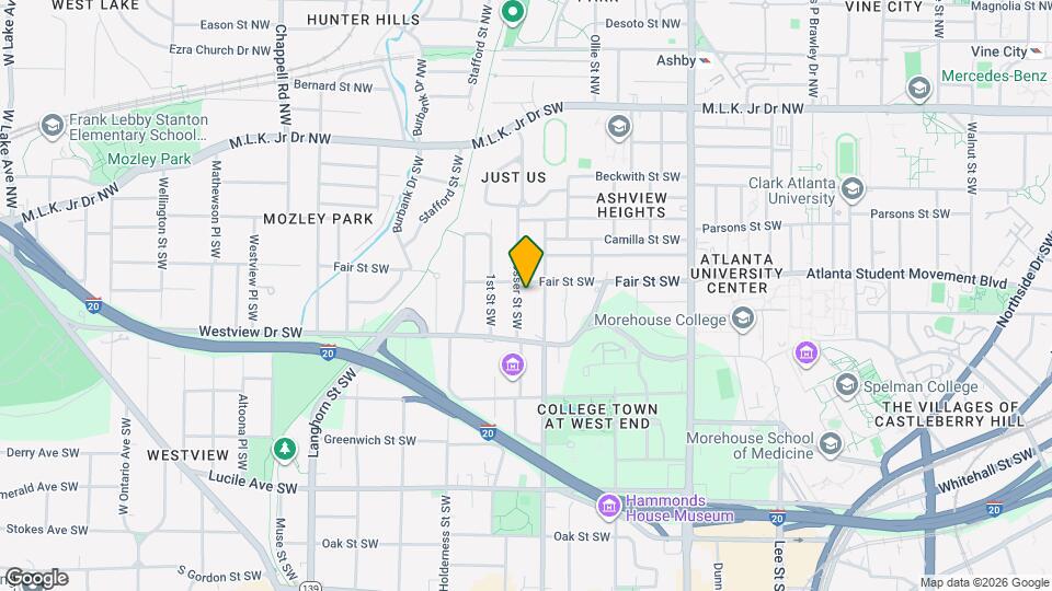 230 Rosser St SW Map and Location Details