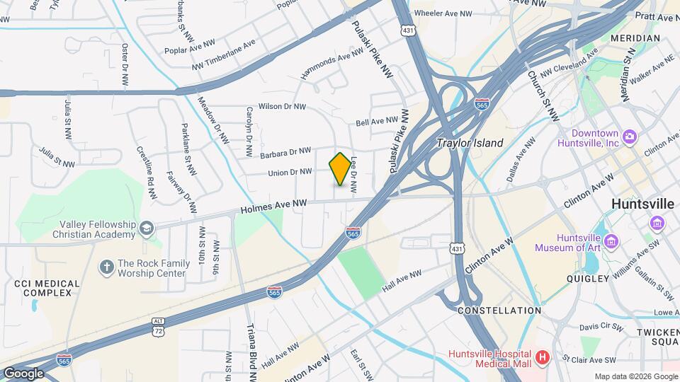 804 Appleby St NW Map and Location Details