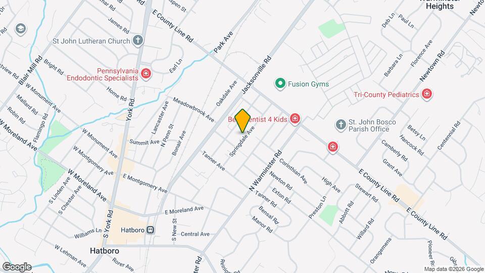 415 Springdale Ave Map and Location Details