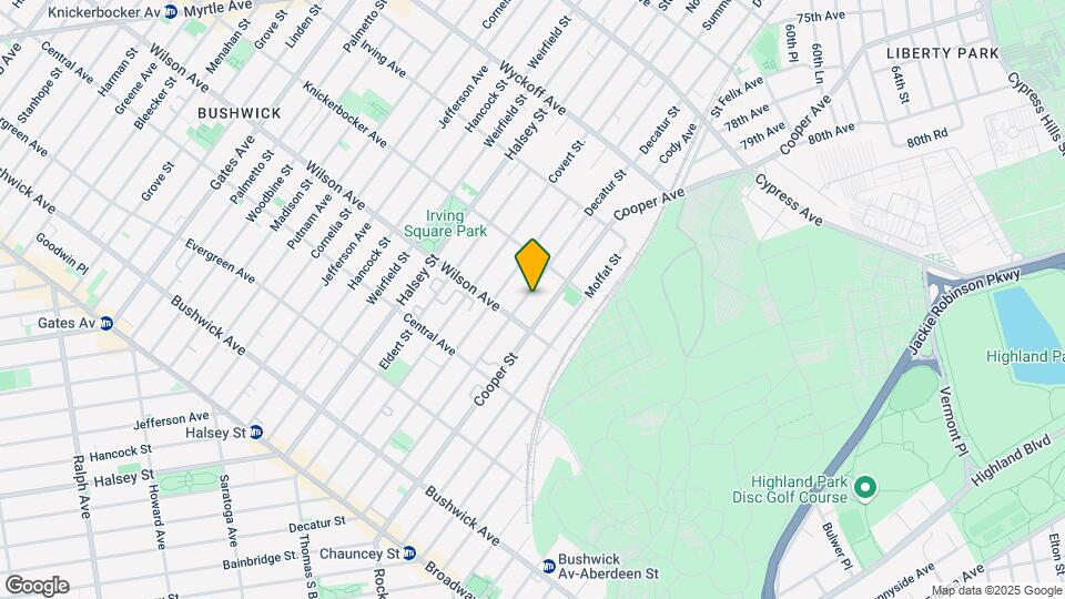 1270 Decatur St, Unit 2L Map and Location Details