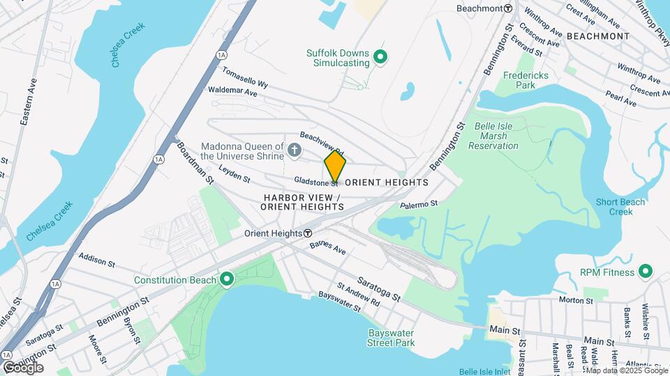 82 Gladstone St, Unit 1 Map and Location Details