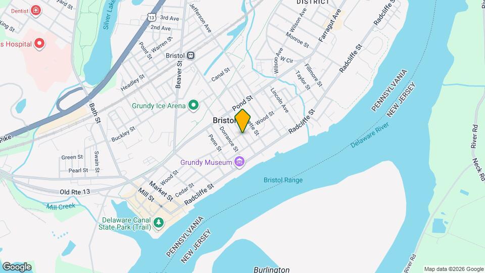 230 Washington St Map and Location Details