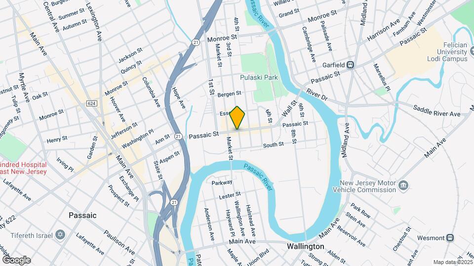 158 Passaic St Map and Location Details