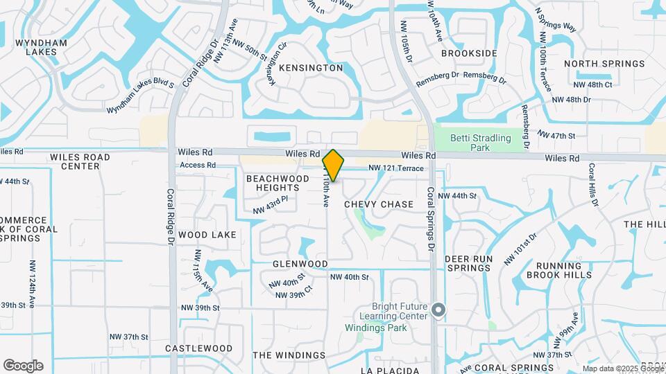 4451 NW 110th Ave Map and Location Details