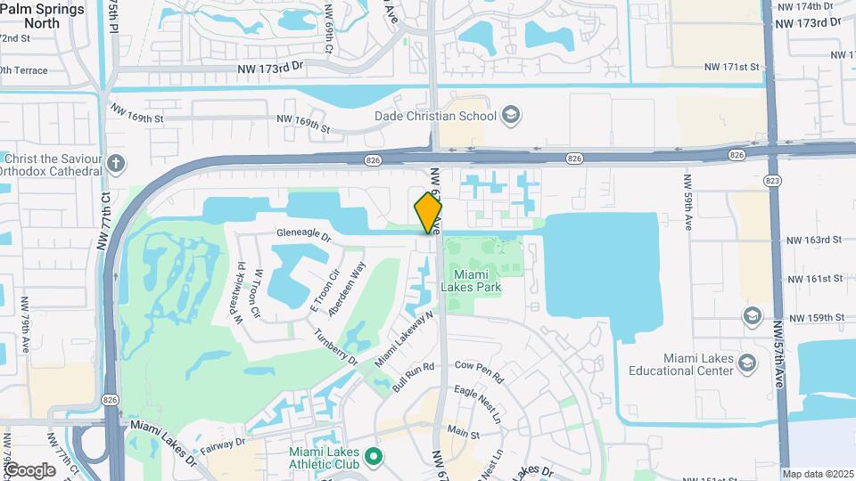 6713 Kingsmoor Way Map and Location Details