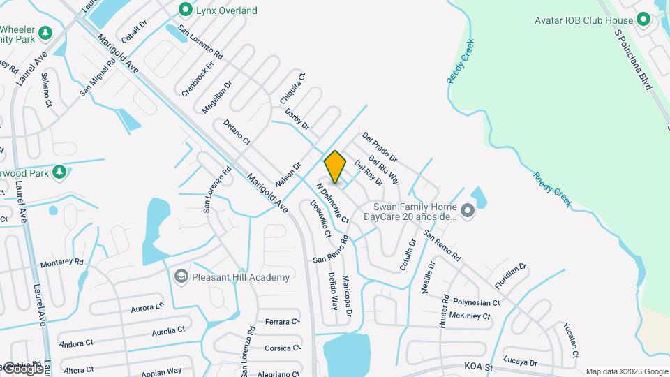 651 N Delmonte Ct Map and Location Details