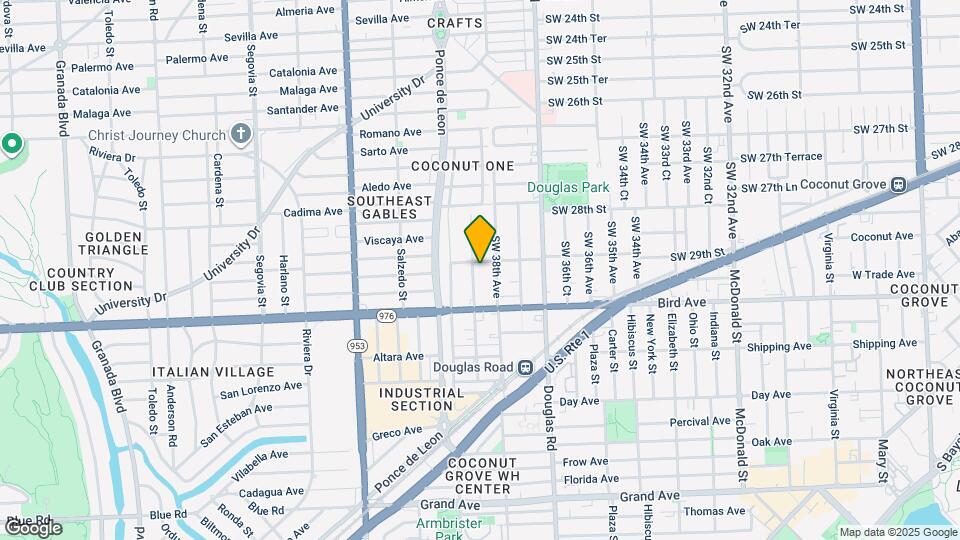 2921 SW 38th Ct Map and Location Details