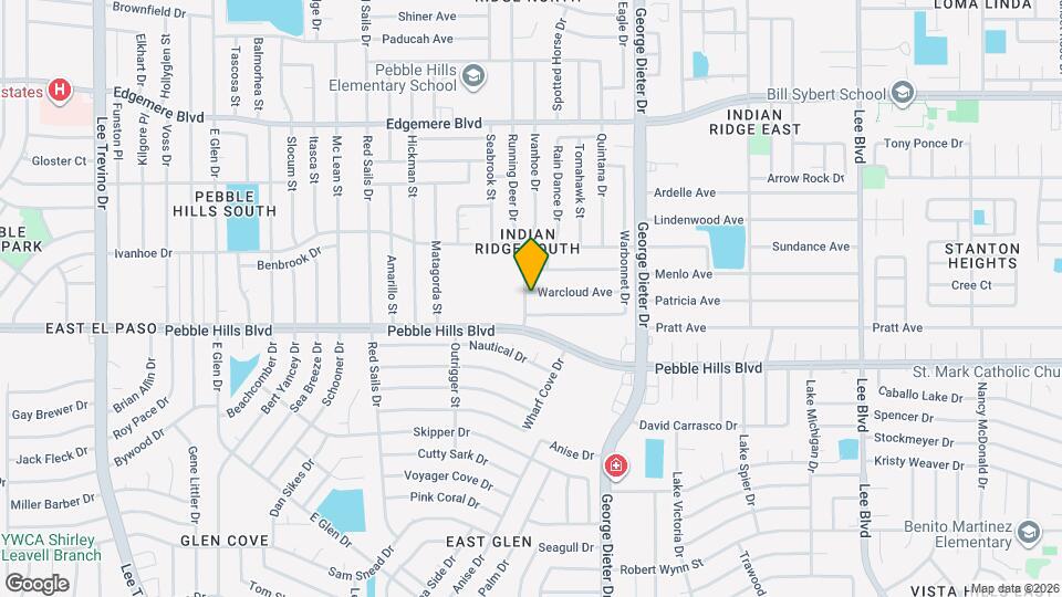 11200 Warcloud Ave Map and Location Details