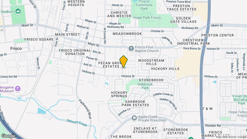 8584 Pebblebrook Dr Map and Location Details