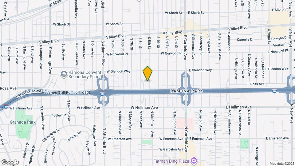 1837 S 5th St Map and Location Details
