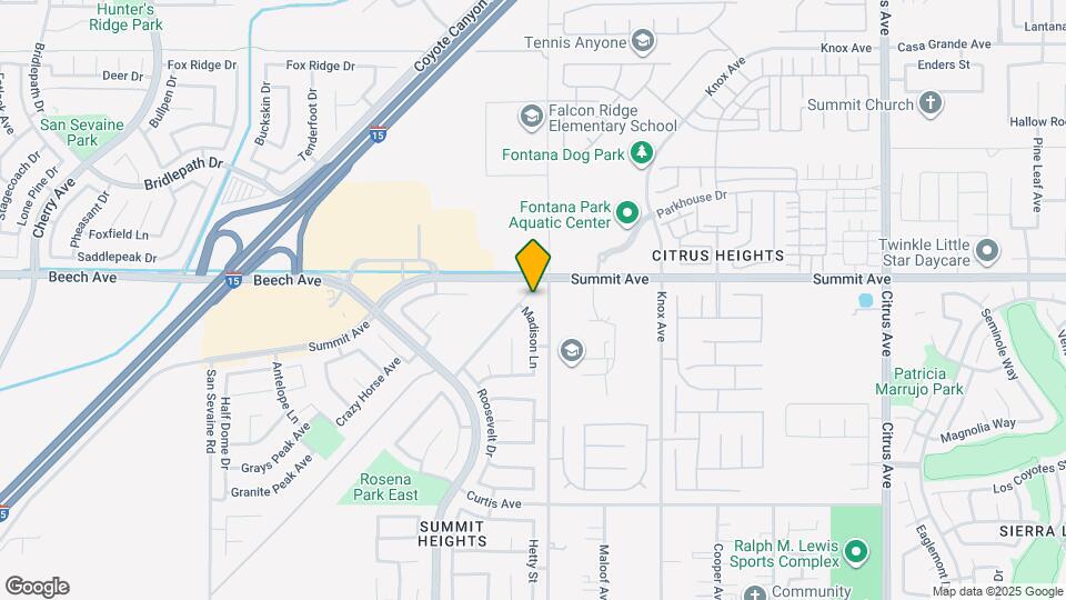 5741 Reagan Dr Map and Location Details