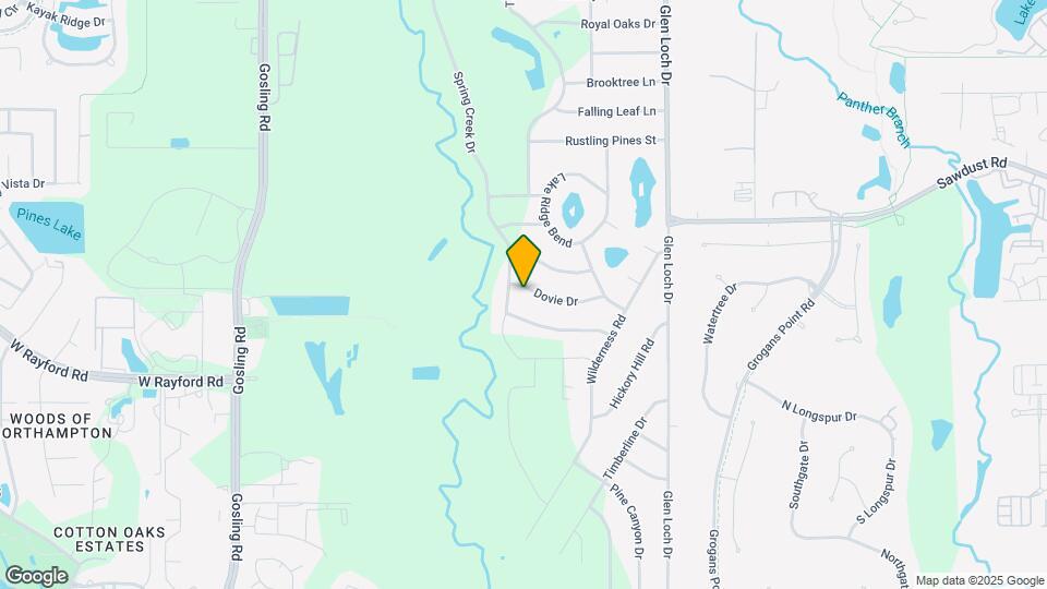 3427 Dovie Dr Map and Location Details