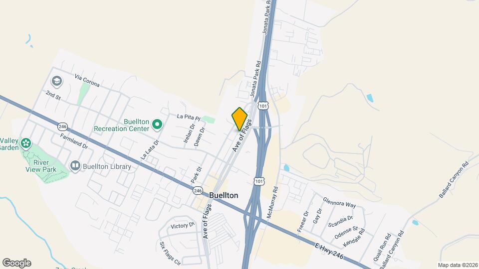 595 Ave of Flags Map and Location Details