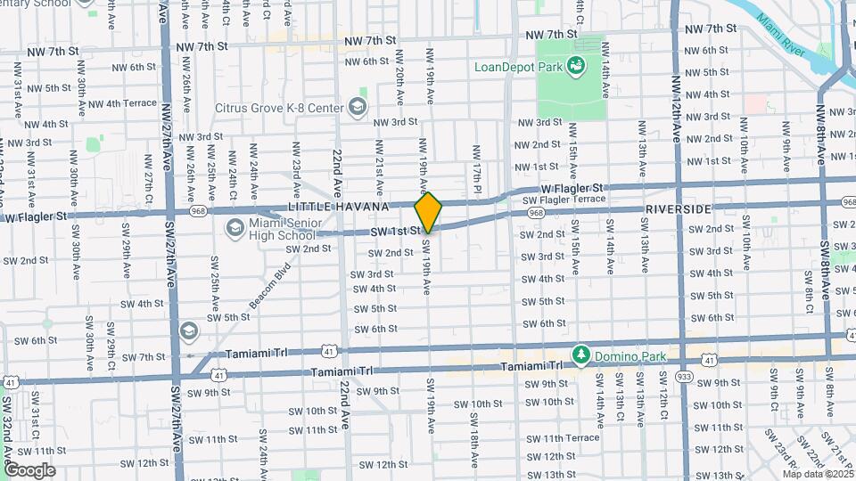 125 SW 19th Ave Map and Location Details