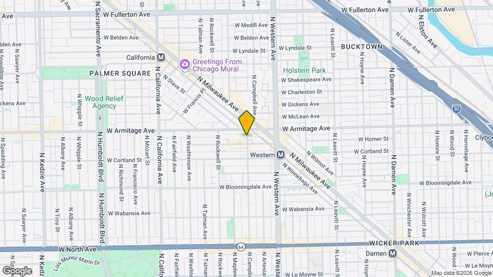1960 N Campbell Ave Mapa y Detalles de la Ubicación