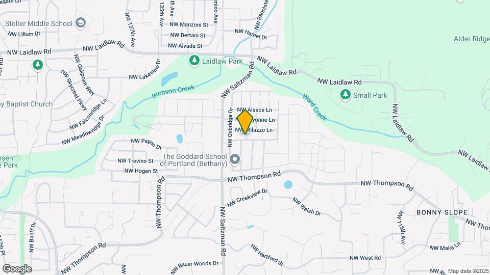 12781 NW Forest Spring Ln Map and Location Details