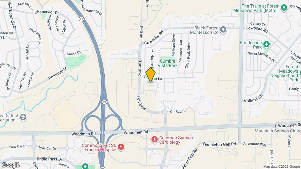 6101 Inman Vw Map and Location Details