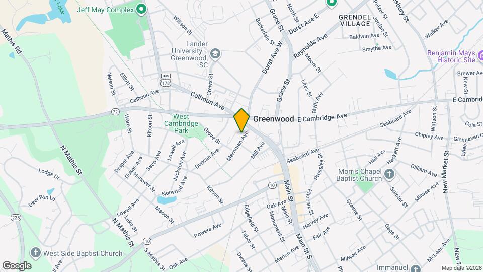 106 Merriman Ave Map and Location Details