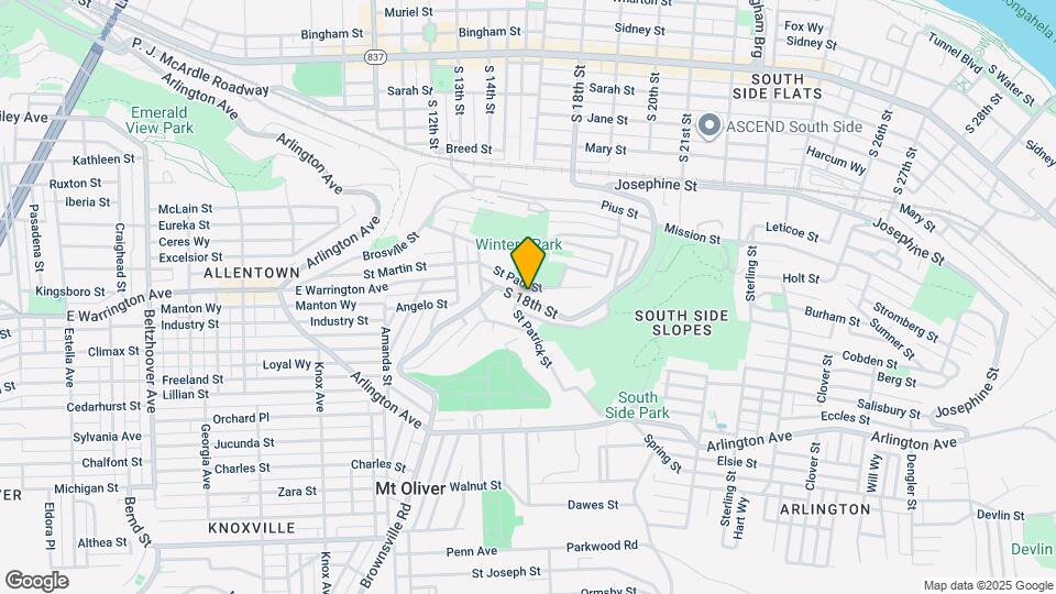 2404 S 18th St Map and Location Details