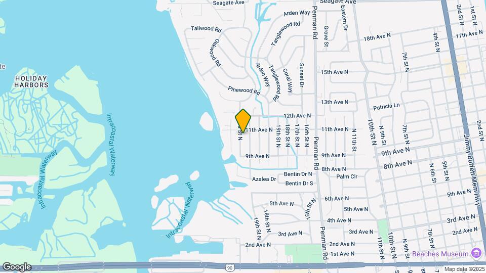 1045 N 23rd St Map and Location Details